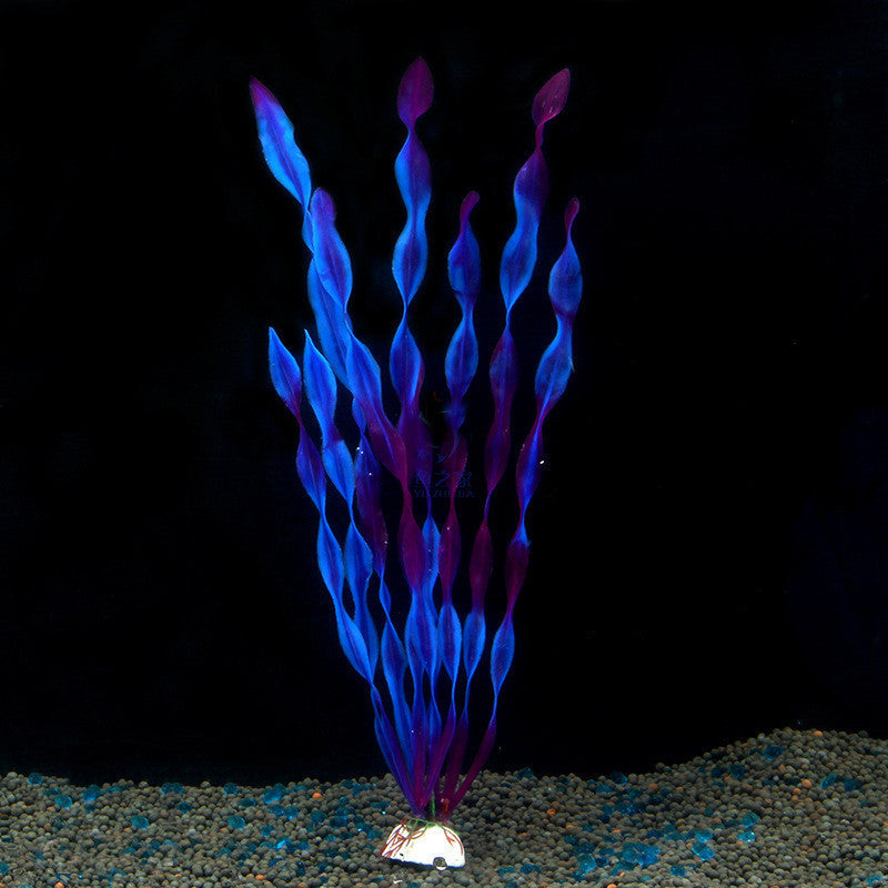 Aquarium Simulation Water Plants North American Fish Tank Landscaping Aquarium Decorations Fake Fish Grass Seabed Thin Strips Of Water Kelp Grass