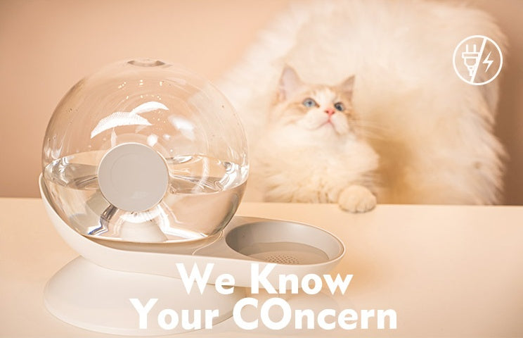 Cat Water Fountain - Automatic Pet Drinking Fountain with Triple Filtration System (Ultra Quiet)