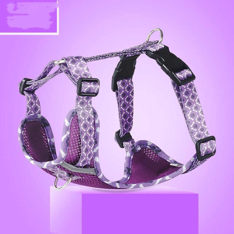 No-Pull Dog Harness with Reflective Stripes - Adjustable Vest Harness with Handle for Training & Walking