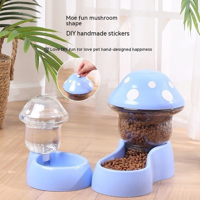 Automatic Pet Feeder Smart Food Dispenser for Cats & Dogs - Timed Feeding Bowl with Stainless Steel